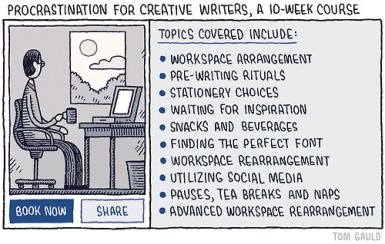 writers procrastination